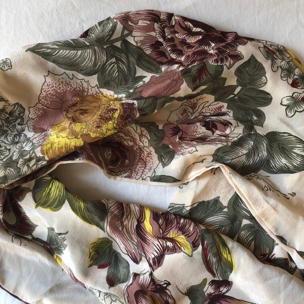 silk scarf